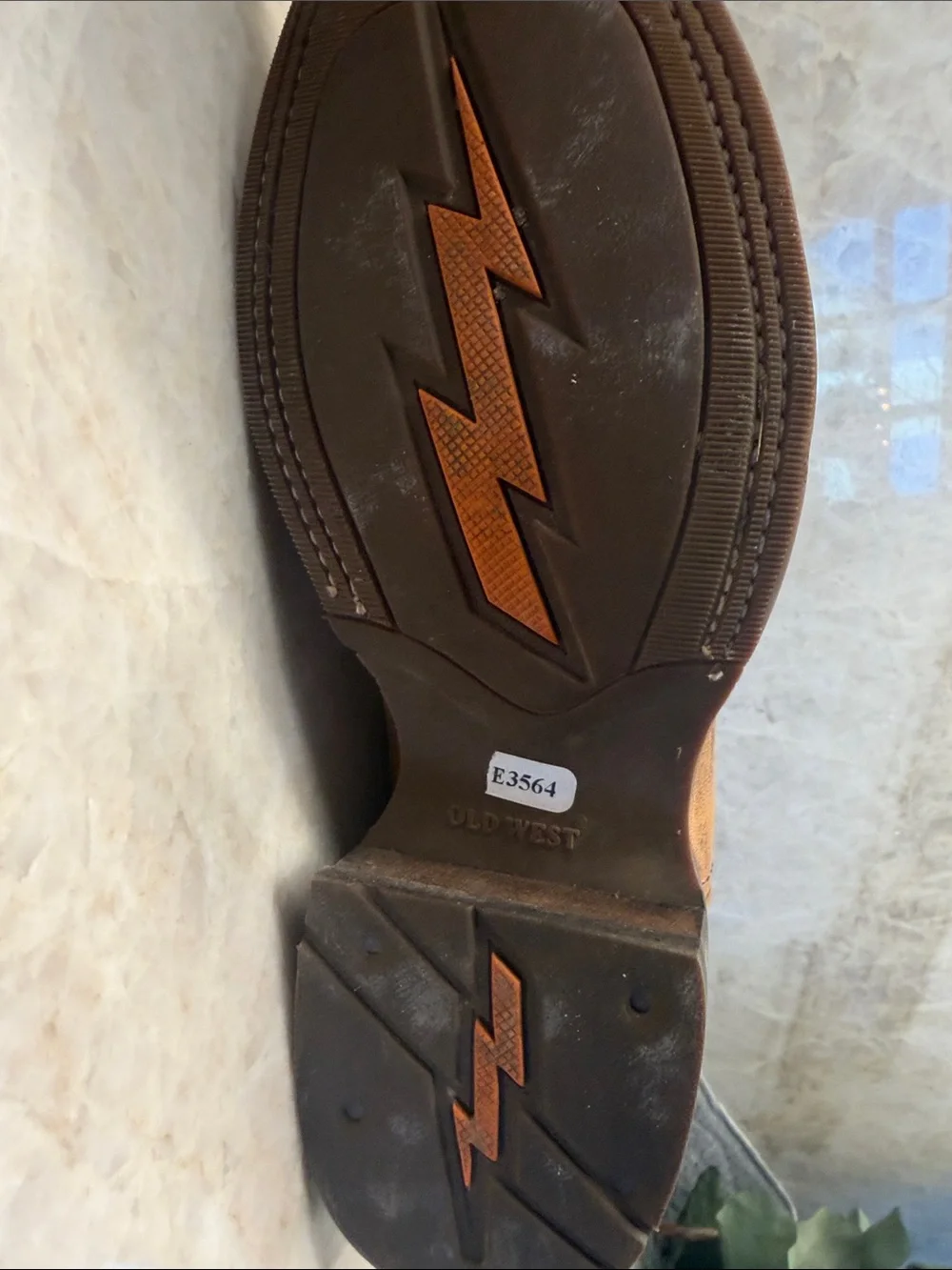 Lucchese foot casual silhouette